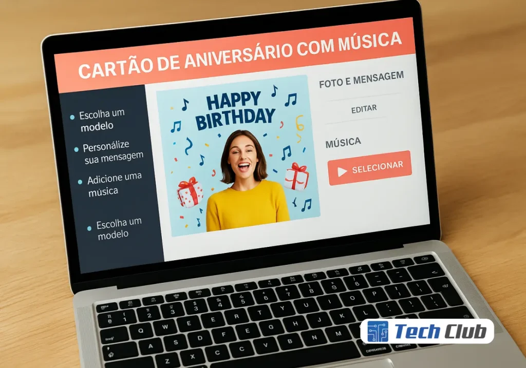 Cartão de Aniversário com Música: Crie, Personalize e Encante - Canal Tech