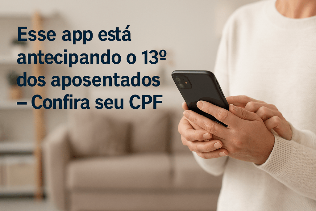 Antecipação 13º Aposentados: Passo a Passo no App INSS - Canal Tech