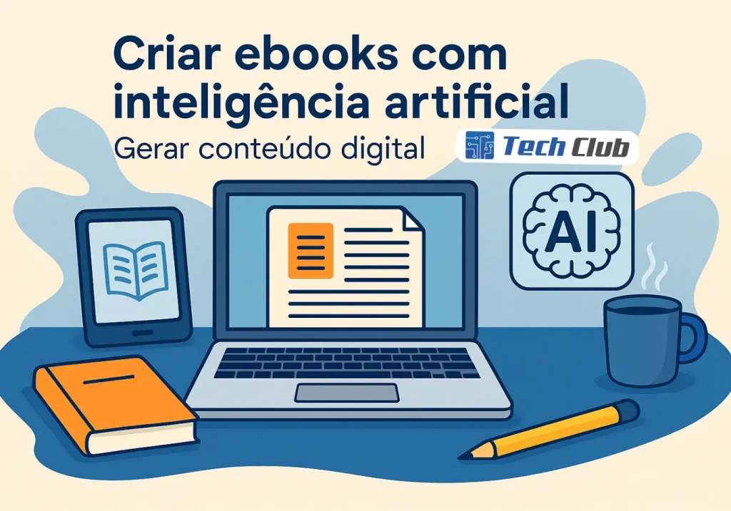 Criar ebooks com inteligência artificial: Gerar conteúdo digital - Canal Tech