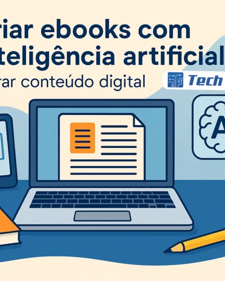 Criar ebooks com inteligência artificial: Gerar conteúdo digital - Canal Tech