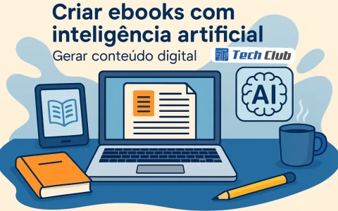 Criar ebooks com inteligência artificial: Gerar conteúdo digital - Canal Tech
