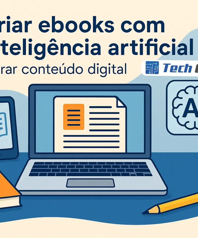 Criar ebooks com inteligência artificial: Gerar conteúdo digital - Canal Tech