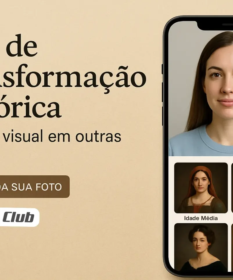 App de Transformação Histórica: veja seu visual em outras épocas - Canal Tech