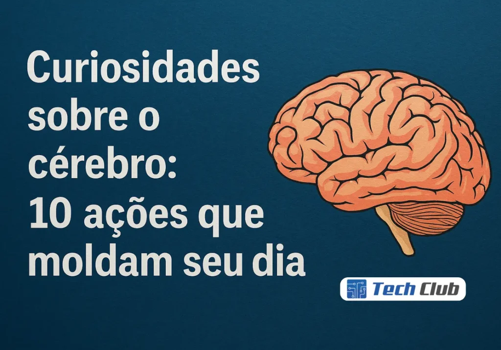 Curiosidades sobre o cérebro: 10 ações que moldam seu dia - Canal Tech